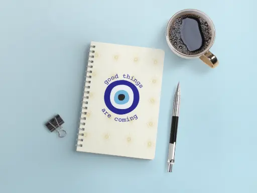  "Good Things Are Coming" A4 Spiral Notebooks